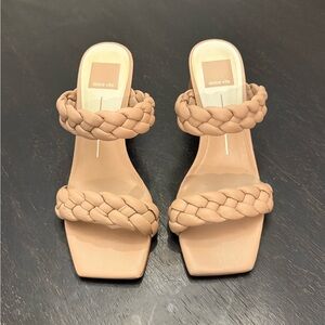 Dolce Vita Women's Tan Braided Sandals. Size 7.5